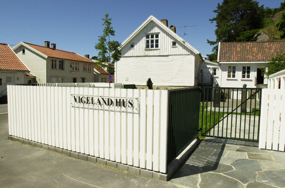 PÅ HJØRNET: Vigelands hus ligger på hjørnet av Gustav Vigelandsvei pg Grensegata. PÅ HJØRNET: Vigelands hus ligger på hjørnet av Gustav Vigelandsvei pg Grensegata.