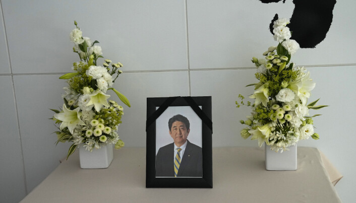 DREPT: Forrige uke ble Japans tidligere statsminister Shinzo Abe skutt og drept mens han holdt en valgkamptale i Nara i det vestlige Japan.
