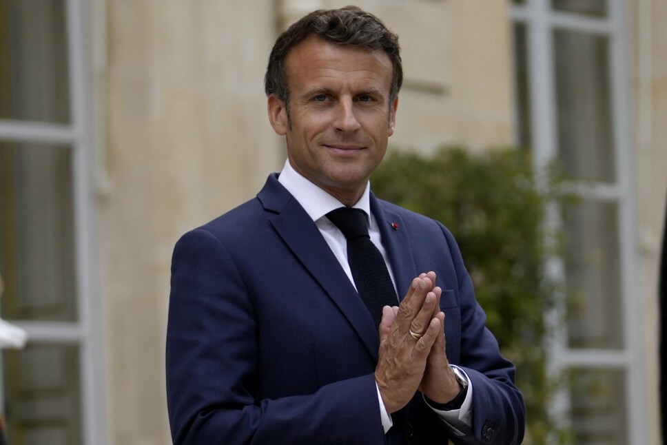ATOMAVTALE: Frankrikes president Emmanuel Macron har fortsatt tro på at det er mulig å få i stand en fornyet atomavtale med Iran.