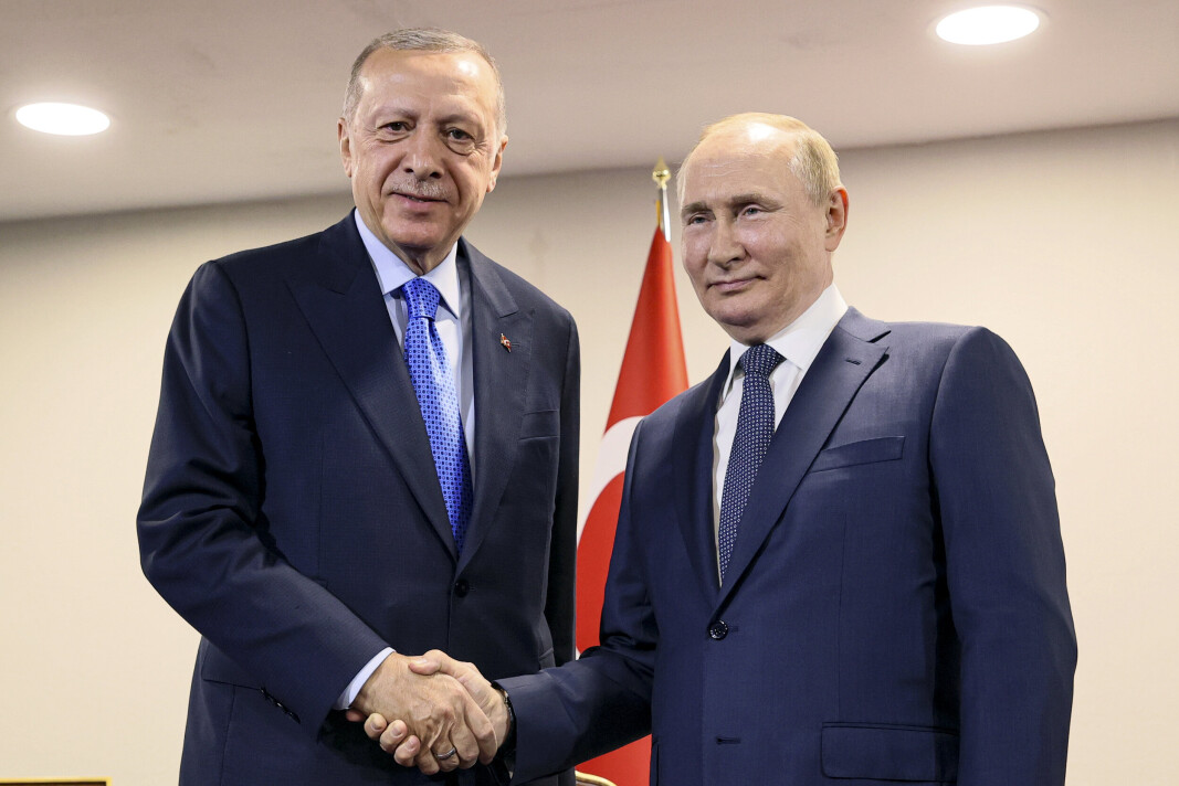 TEHERAN: Erdogan og Putin møtte hverandre i Irans hovedstad Teheran 19. juli. Nå skal de møtes igjen. TEHERAN: Erdogan og Putin møtte hverandre i Irans hovedstad Teheran 19. juli. Nå skal de møtes igjen.