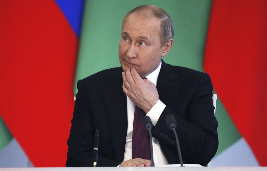 LANG SIKT: Russlands president Vladimir Putin er involvert i krigen i Ukraina på lang sikt, mener norsk professor. LANG SIKT: Russlands president Vladimir Putin er involvert i krigen i Ukraina på lang sikt, mener norsk professor.