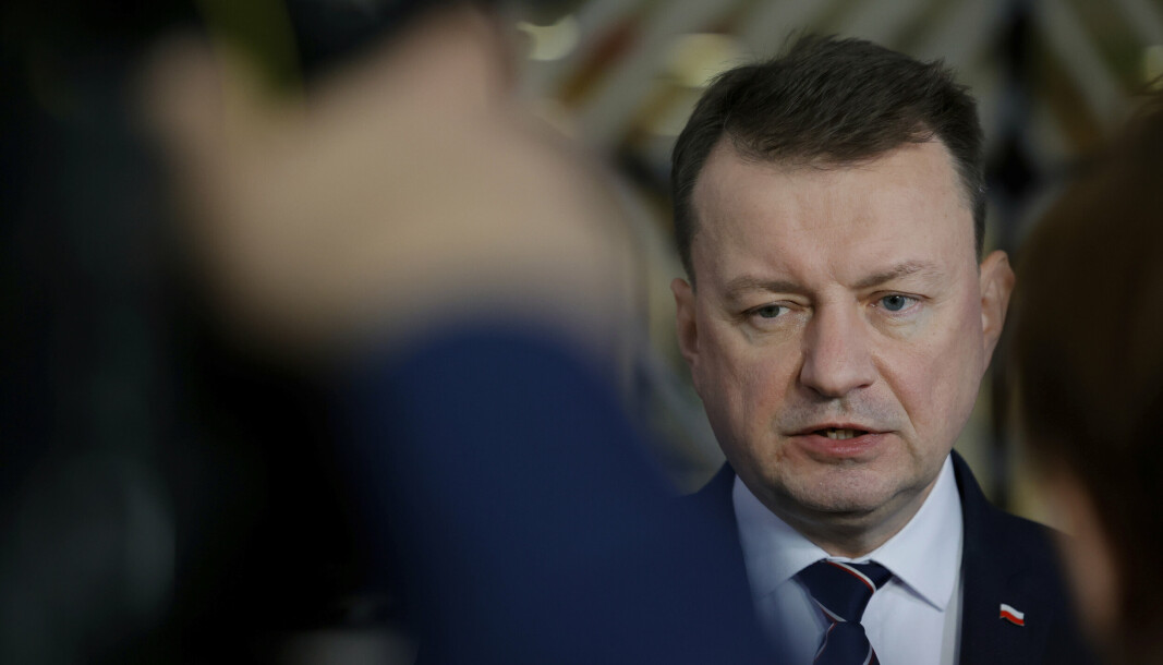 MATERIELLANSKAFFELSE: Polens forsvarsminister, Mariusz Blaszczak.