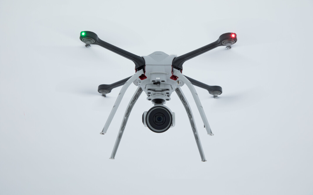 KAMERA: Dronene som skal til Ukraina er utstyrt med både vanlig og termisk optikk. KAMERA: Dronene som skal til Ukraina er utstyrt med både vanlig og termisk optikk.