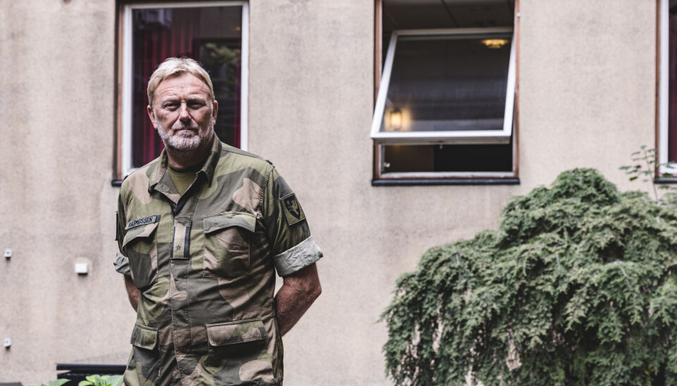 AK: Fungerende sjef for Akershus kommandantskap Dag Willy Rasmussen.