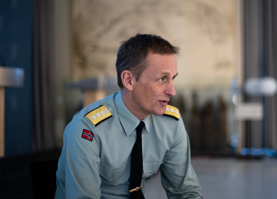 I KRISE: Forsvarssjef Eirik Kristoffersen har flere ganger omtalt sakene om varsling og håndteringen av dem som en krise. I sommer har han snakket med den danske forsvarssjefen om temaet.