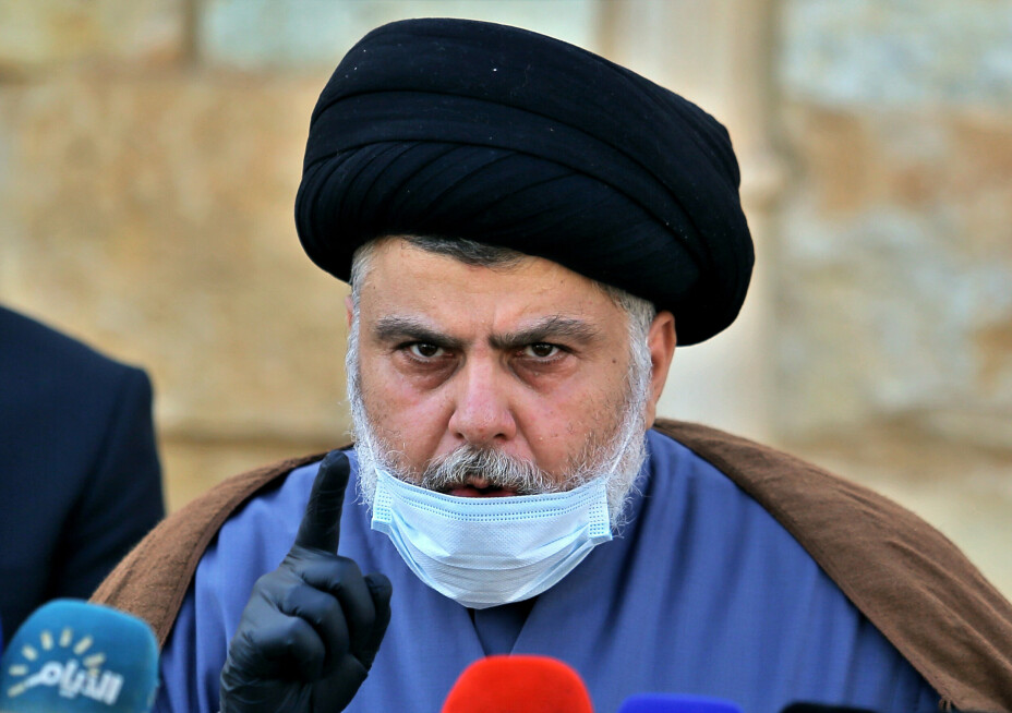 SULT: Den irakiske sjialederen Moqtada al-Sadr sultestreiker til voldsbruken slutter.