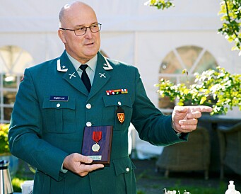 Hedret for sin støtte til veteraner fra Tysklandsbrigaden