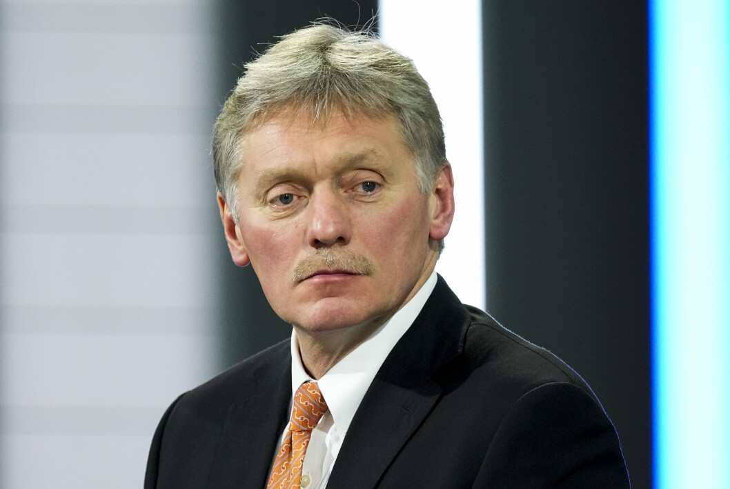 TALSPERSON: Dmitrij Peskov er talsmann for den russiske presidentadministrasjonen.