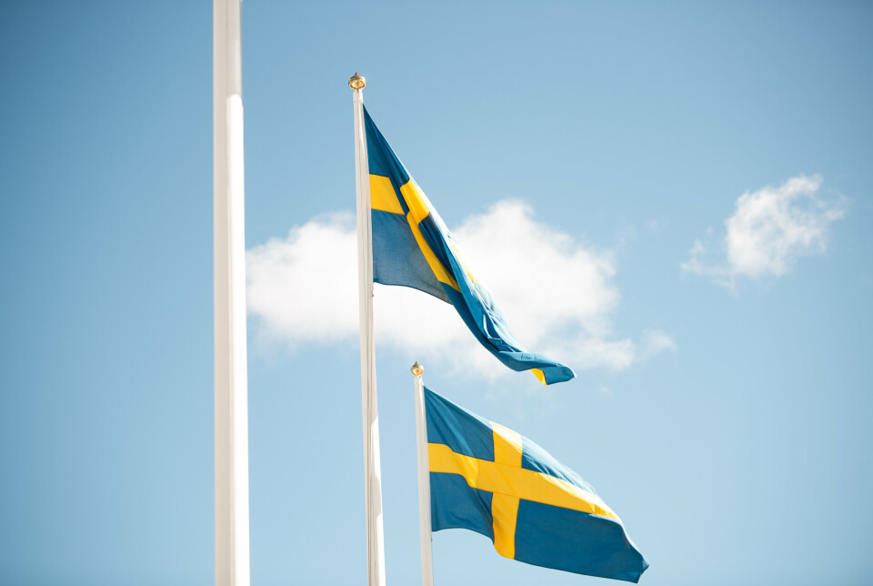 Det svenske forsvaret har gjennomført en undersøkelse på de vernepliktige for utdanningsåret 2021-2022. Bildet er tatt under militær femkamp på Gotland i slutten av juni 2022.