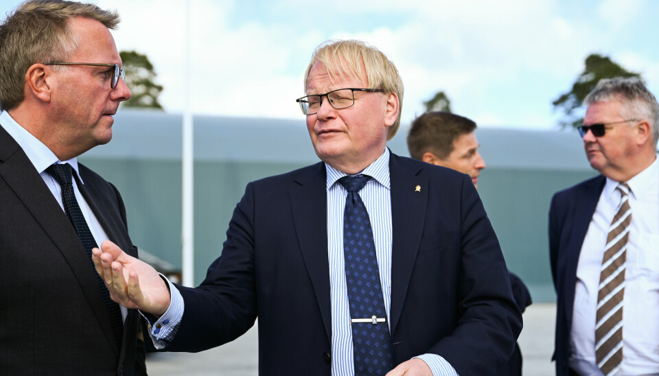 HØY AMBISJON: Peter Hultqvist, leder i Riksdagens forsvarskomité - og nylig avgått forsvarsminister i Sverige, vil styrke samarbeidet i Nordkalotten.
