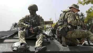PRESSET: Russiske fallskjermjegere på oppdrag i Ukraina 8. september 2022. PRESSET: Russiske fallskjermjegere på oppdrag i Ukraina 8. september 2022.