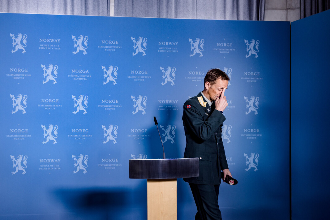 TAKKNEMLIG: Forsvarssjef Eirik Kristoffersen sier at han er takknemlig for at Jenny og andre varsler om ugreie forhold. TAKKNEMLIG: Forsvarssjef Eirik Kristoffersen sier at han er takknemlig for at Jenny og andre varsler om ugreie forhold.