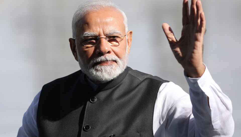 EN BØNN: Modi ber Putin stoppe å krige.