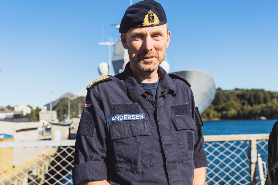 KOORDINERING: Sjef for det norske sjøforsvaret Rune Andersen sier det blir lettere å samarbeide når Sverige og Finland blir med i Nato.