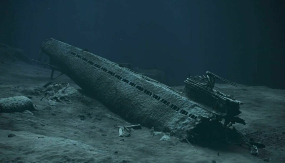 2. VERDENSKRIG: Den tyske ubåten ble senket av britene 9. februar 1945. Hele mannskapet på 73 omkom.