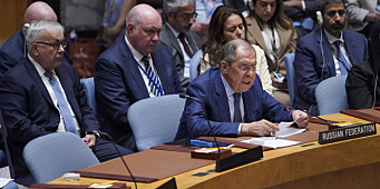Lavrov gikk til motangrep i sikkerhetsrådet
