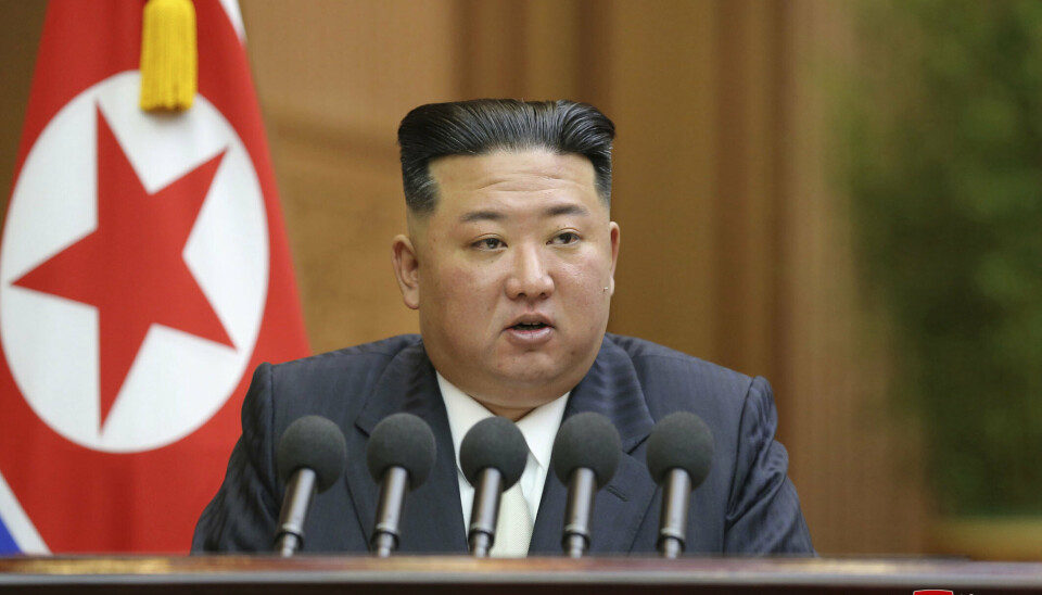 NY RAKETTEST: Nord-Koreas leder Kim Jong-uns regime gjennomførte en rakettest søndag morgen, ifølge den sørkoreanske generalstaben.