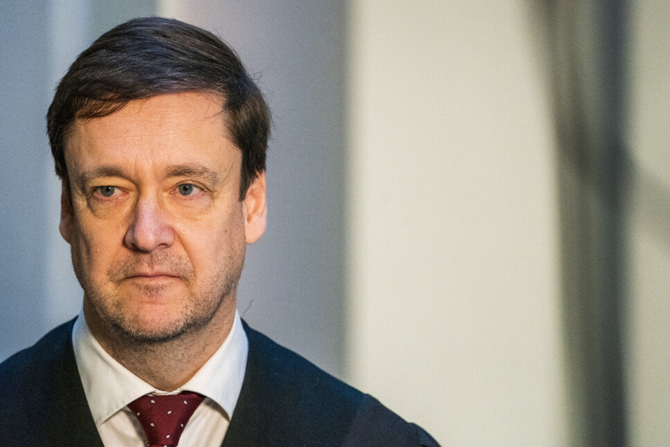 ADVOKAT: John Christian Elden er advokat for en oberst i Forsvaret som er anklaget for seksuell trakassering av flere kolleger.