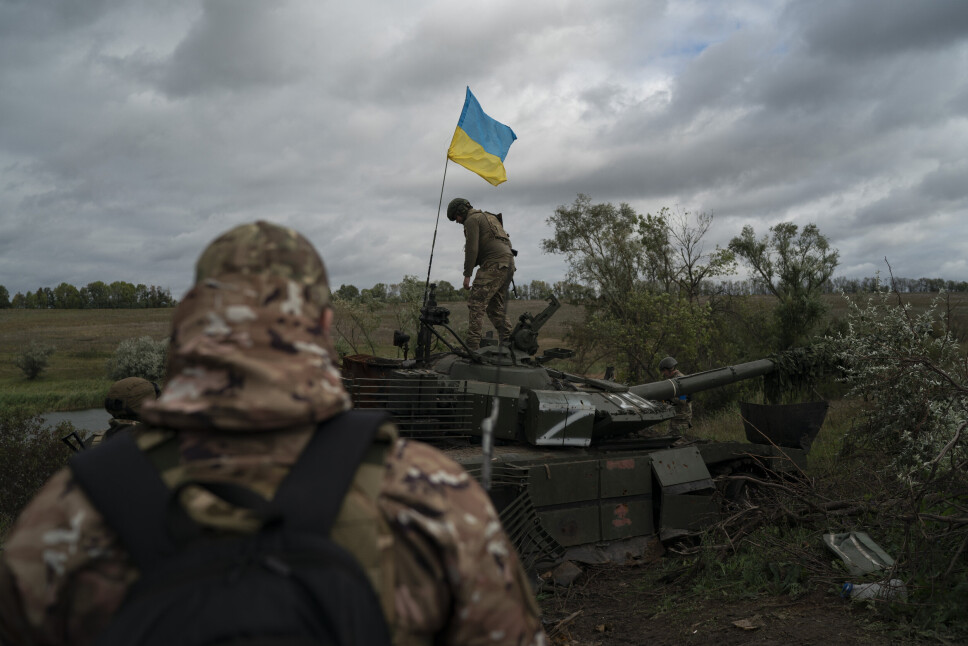 OFFENSIVEN FORTSETTER: De ukrainske styrkene fortsetter offensiven og angriper nå inn i områder i Sør- og Øst- Ukraina der prorussiske myndigheter holder folkeavstemning.