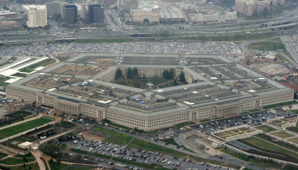 PENTAGON: Hovedkvarteret til det amerikanske forsvarsdepartementet ligger i delstaten Virginia.