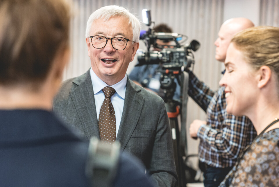 FØLGER OPP: Riksrevisor Karl Eirik Schjøtt-Pedersen vil følge opp rapporten etter ett til to år, raskere enn hva som er vanlig for Riksrevisjonen.