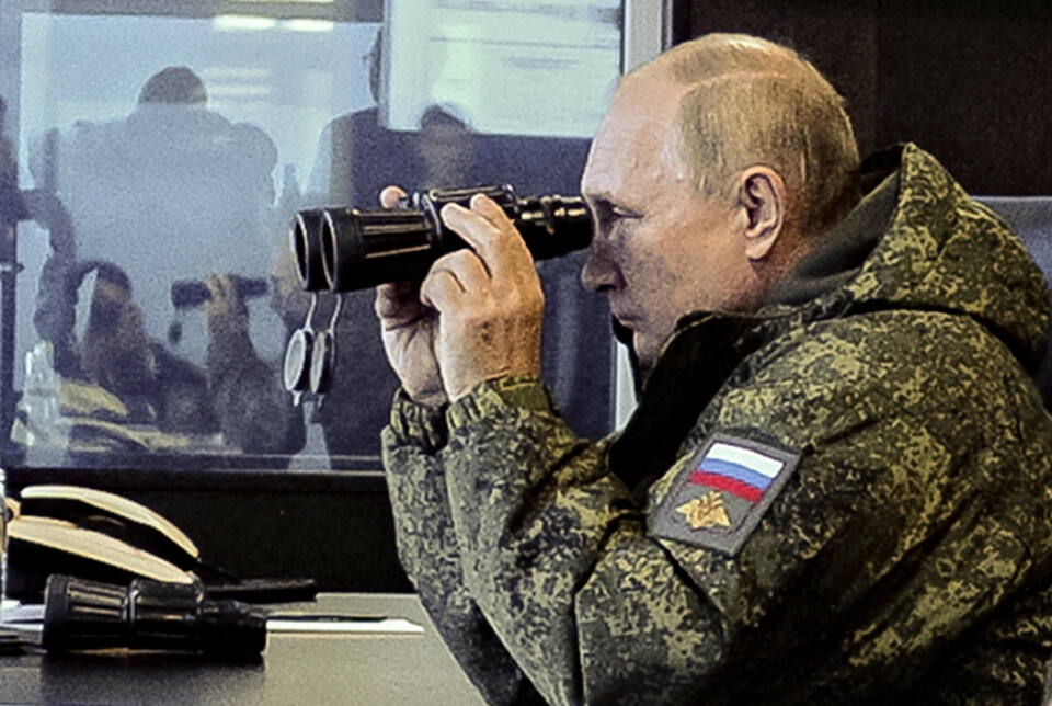 DYSTRE UTSIKTER?: En ny leder i Russland kan gi uante ringvirkninger. Bildet viser president Vladimir Putin under øvelse Vostok 2022, utenfor Vladivostok og er datert 6. september i år.