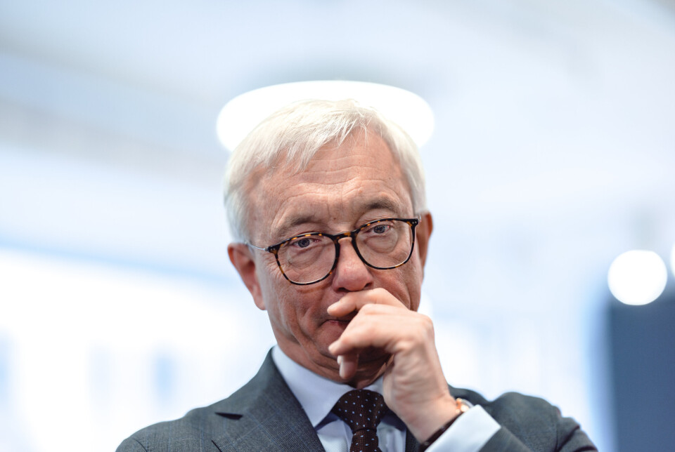 I STRID MED LOVEN: Riksrevisor Karl Eirik Schjøtt-Pedersen mener det er kritikkverdig at NSM inngikk en ulovlig låneavtale for å finansiere et fremtidig behov for lokaler.