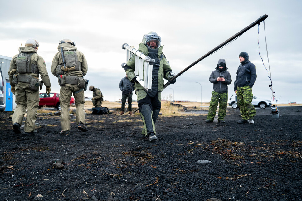 ISLAND: Den norske Minedykkerkomandoen var til stede på Nato-øvelsen Northern Challenge på Island.