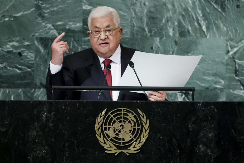 PRESIDENT: Mahmoud Abbas har vært palestinsk president siden 2005.