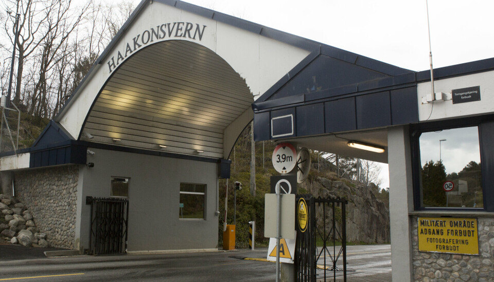 UTENFOR BERGEN: Bilde er tatt på Haakonsvern i 2016.