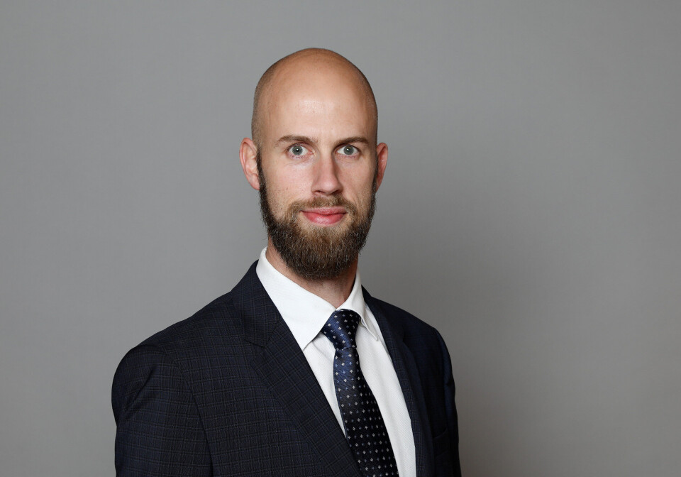 SIVILFORSVARET: Carl-Oskar Bohlin er satt som statsråd for sivilforsvaret i Sveriges nye regjering.