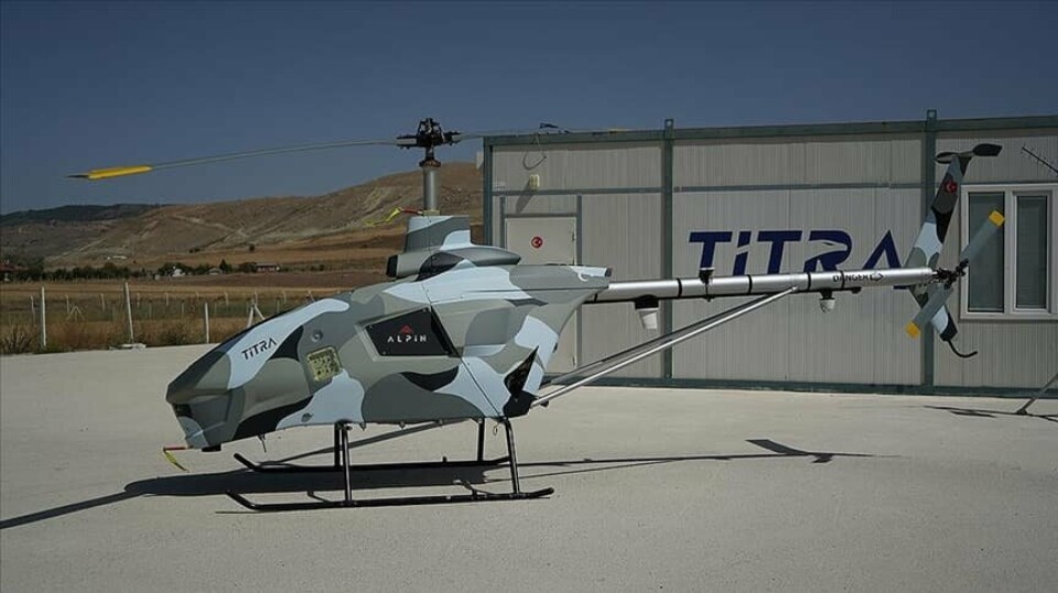 FÅR PENGER AV STATEN: Det tyrkiske helikopteret Alpin skal kunne utstyres med våpensystemer og være operativ både dag og natt.