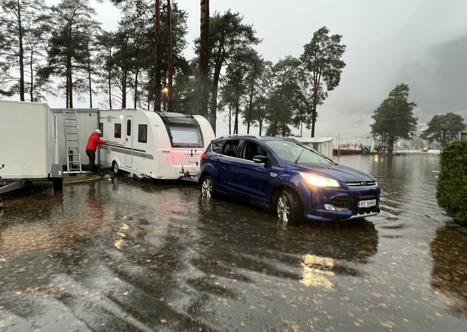 KRISE: Voss kommune har etablert en kommunal kriseledelse for å håndtere den pågående flommen i kommunen.
