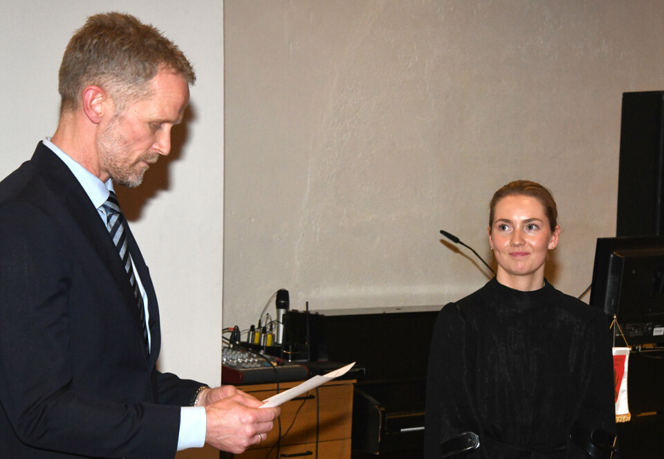 ERFARING: Sammen med Velferdsnålen fikk Sandra Myrskog Kronberg en uforbeholden unnskyldning fra sjefen for Forsvarets personell- og vernepliktssenter (FPVS) oberst Pål Svarstad.