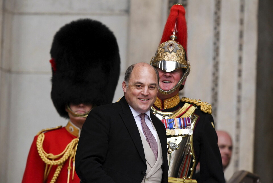 NY AVTALE: Storbritannias forsvarsminister Ben Wallace kommenterte fregattavtalen tirsdag. Her er han avbildet ved St. Pauls Cathedral i London i april i år.