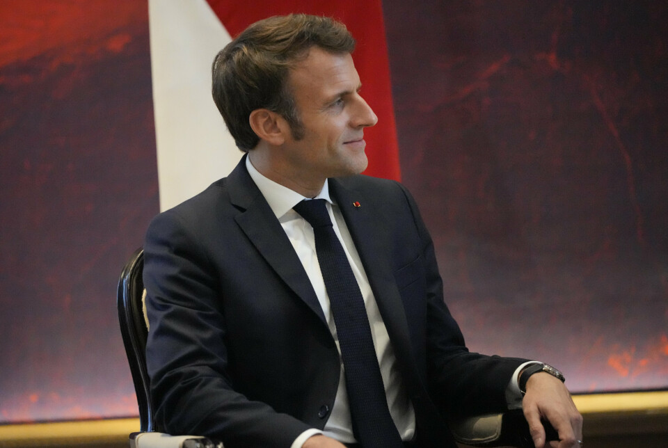 FEIDE: Frankrikes president, Emmanuel Macron, sier det nå ligger et samarbeid med Australia på bordet etter at fjordårets kontrakt ble lagt på is.