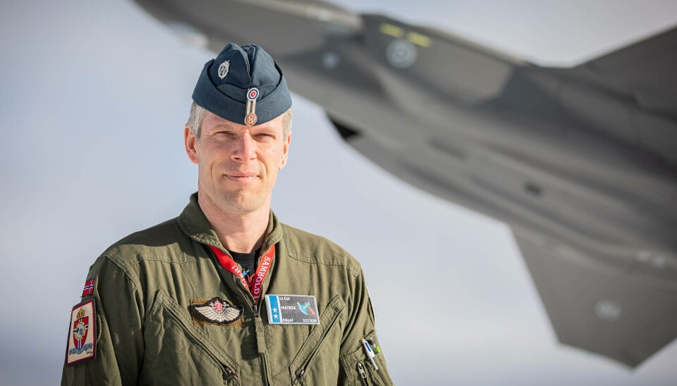 KALLENAVN MATRIX: Oberstløytnant Trond «Matrix» Haugen er sjef 332 Skvadron, 132 Luftving, Ørland Flystasjon. Trond Haugen