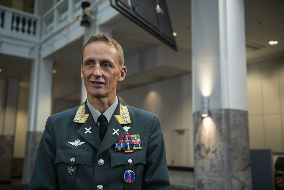 STATUS: Onsdag leverte forsvarssjef Eirik Kristoffersen en statusoppdatering på Forsvarets varslingshåndtering.