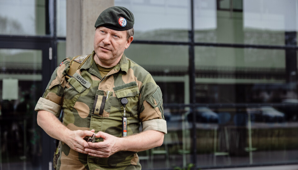 OMBUD: Thomas Norman Hansen er hovedverneombud i Forsvaret.