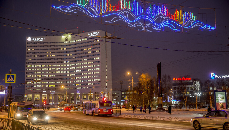 MURMANSK: Barents Press i Russland oppløses. Nettverket samler journalister og redaktører i Barentsregionen. Dette bildet er fra byen Murmansk i Russland.
