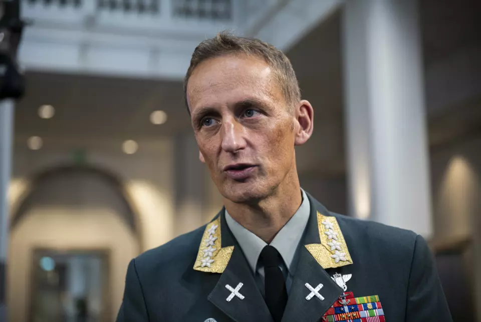 ABEFALER: Forsvarssjef Eirik Kristoffersen.