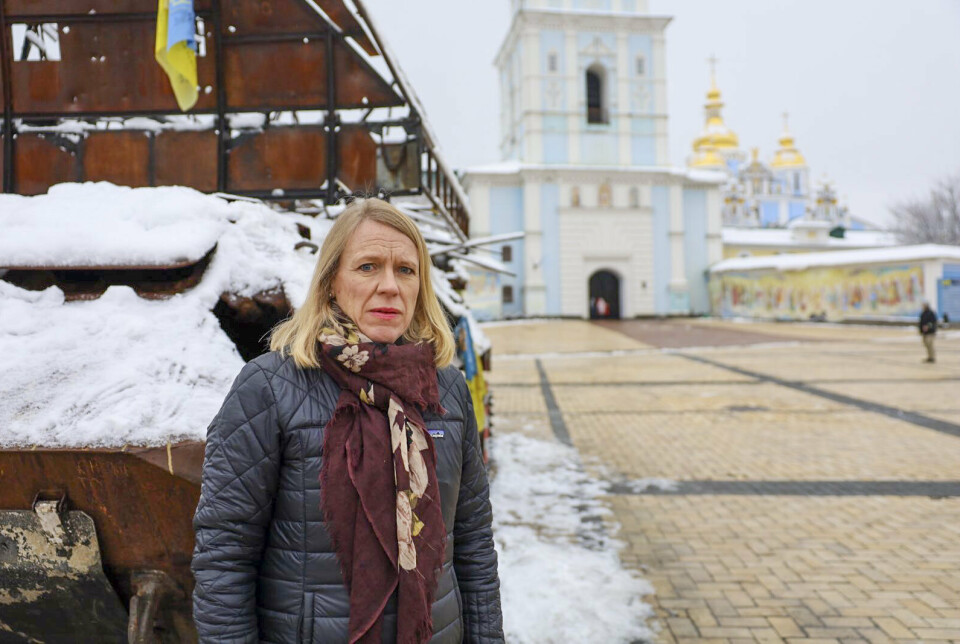 KYIV: Anniken Huitfeldt (Ap) besøker Kyiv mandag sammen med andre nordiske og baltiske utenriksministre.
