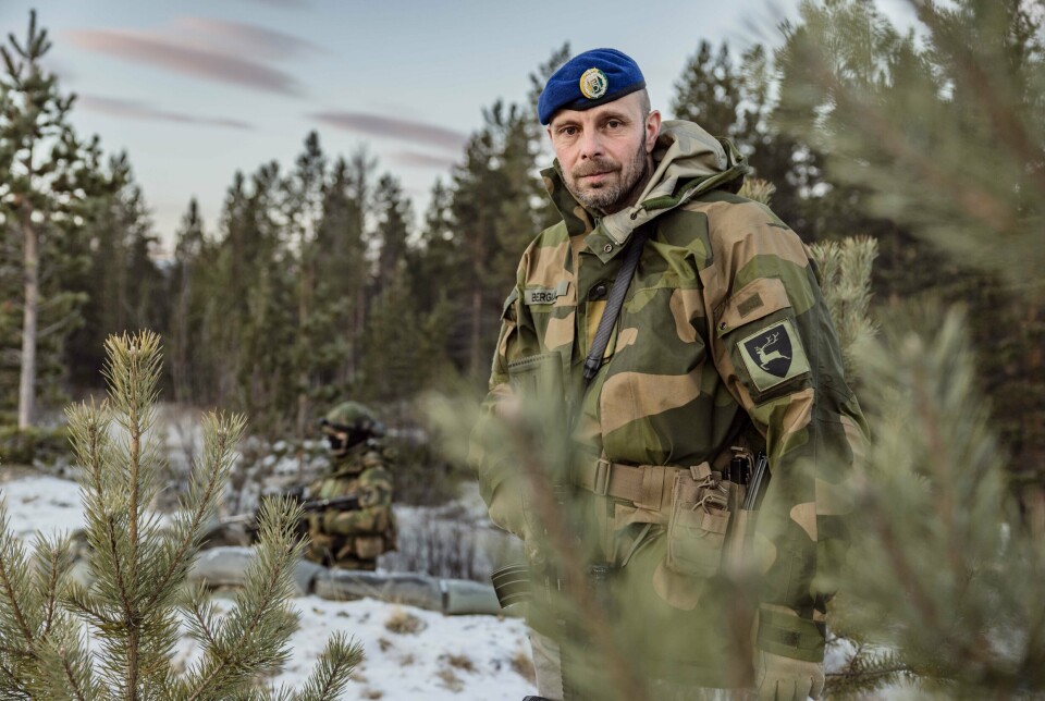 KAMPKRAFT: Sjef for Brigade Nord, Pål Berglund mener stridsvognen tilfører Forsvaret en vestenlig kampkraft.