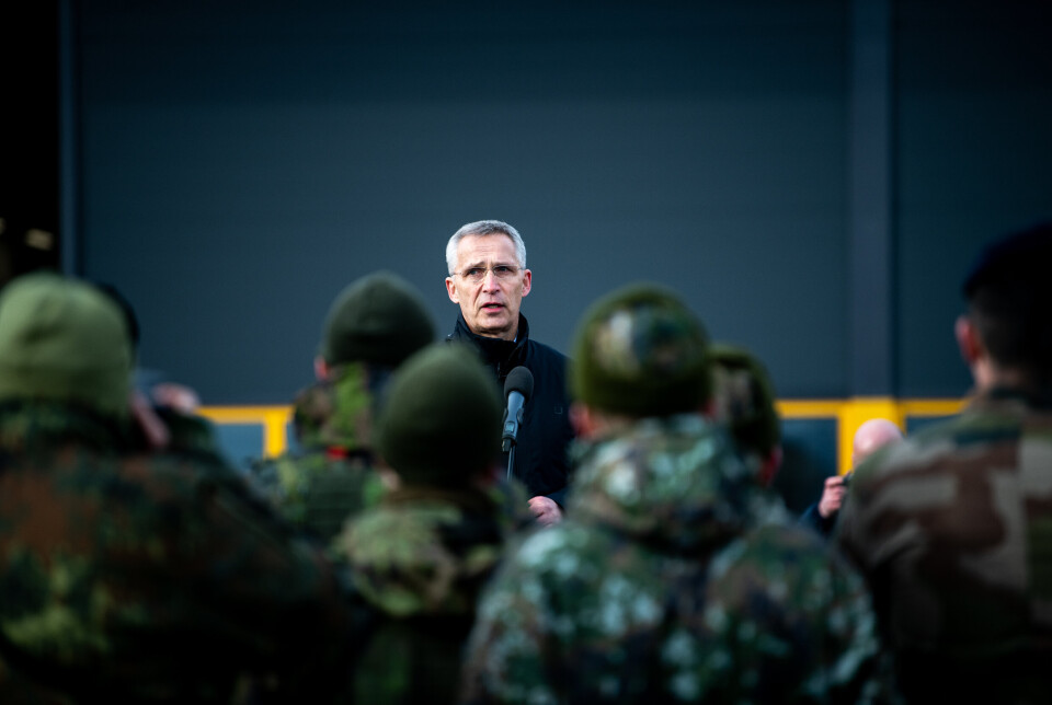 FRYKT: Nato-sjef Jens Stoltenberg tror det Putin frykter aller mest, er demokrati og frihet. – Det er grunnen til at han invaderte Ukraina, sier han. Her fotografert under Cold Response, mars 2022.