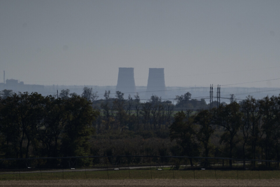 ANGREPET: Atomkraftverket i Zaporizjzja.