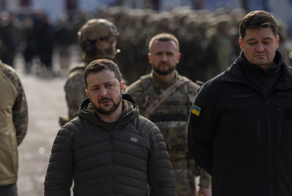 SKUFFET: Ukrainas president Volodymyr Zelenskyj har erklært den ensidige våpenhvilen beordret at Russlands president Vladimir Putin for en fiasko.