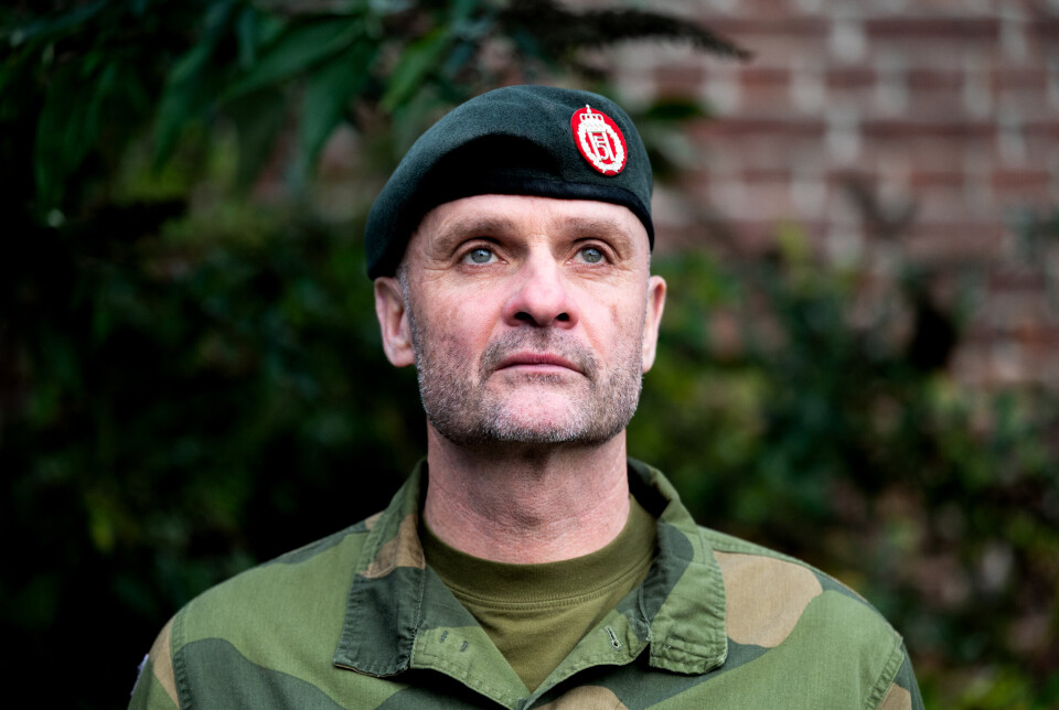 UTVIKLING: Sersjantmajor Guttorm Bentdal ser en annen utvikling når det gjelder denne generasjonens soldater.