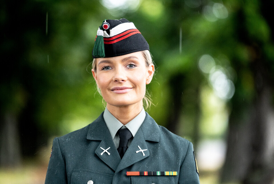 NETTVERKSLEDER: Amanda Bergh,
Leder MKN og HR-befal i Hans Majestet Kongens Garde