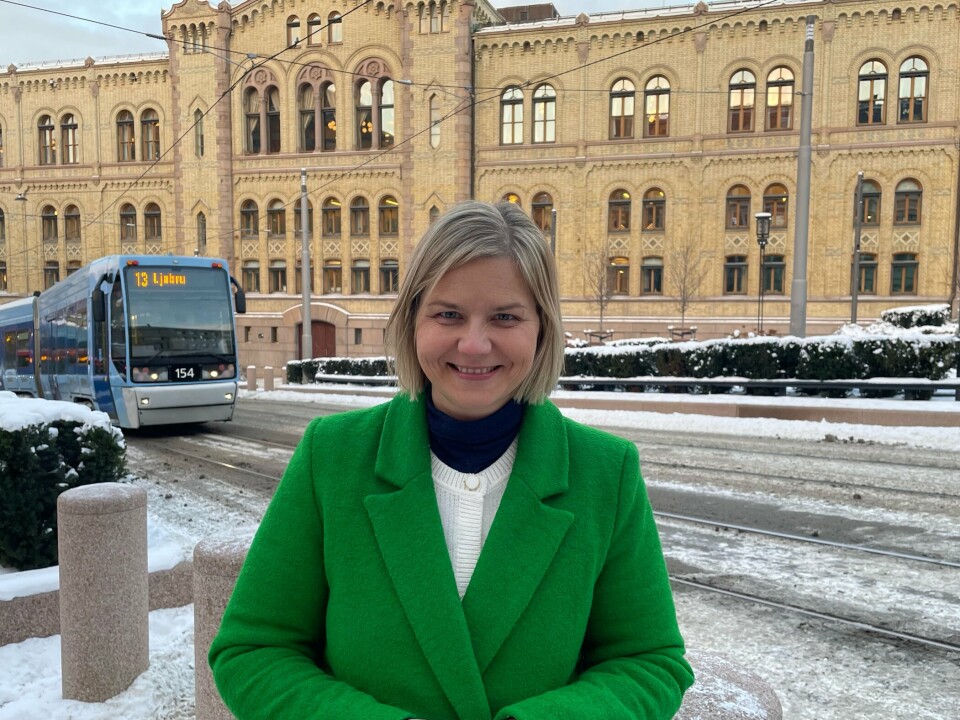 HJEM TIL JUL: Guri Melby feirer gjerne jul i Oslo, men må alltid en tur hjem til Gjølme også.
