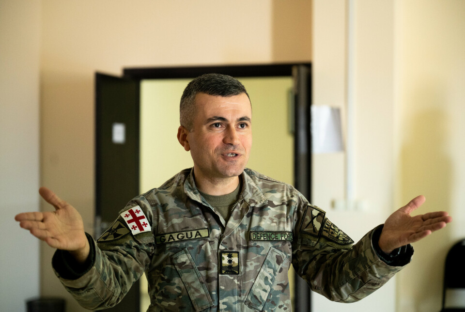 AFGHANISTAN: David Gagua har tjenestegjort for Nato i Afghanistan.